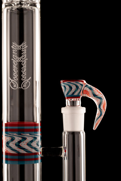 Sovereignty - Clear - 44x4 - Upgrid 16mm 6 Cut Stemline w/Encalmo/Zanfirico Band & Matching FA Encalmo/Zanfirico Slide