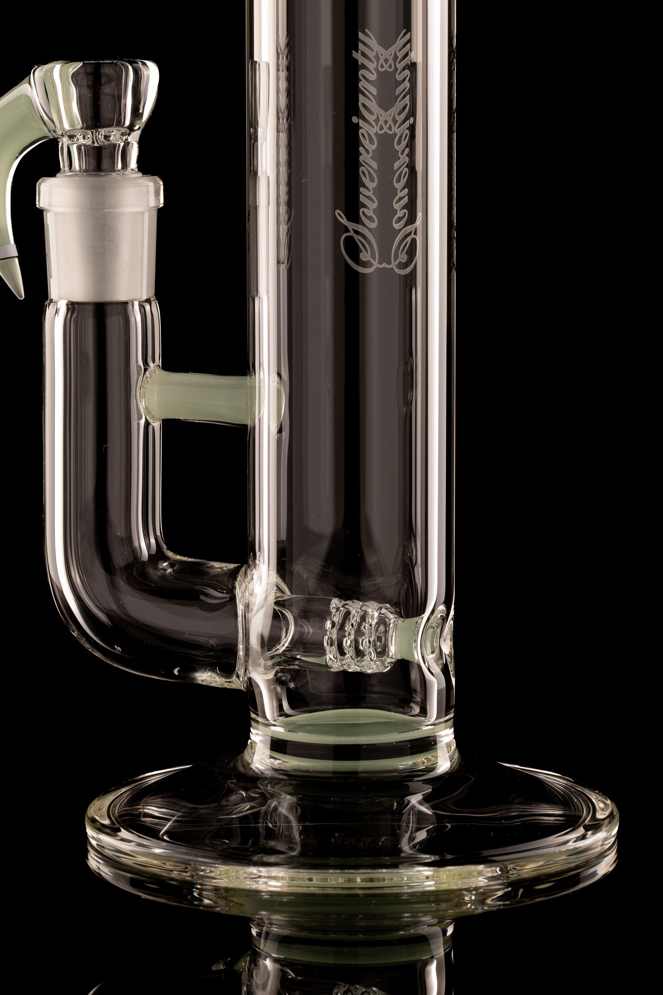 Sovereignty - PA - Shorty4 (Pawn) - 16mm 3 Cut 360 Grid Stemline - Ghosted Mint