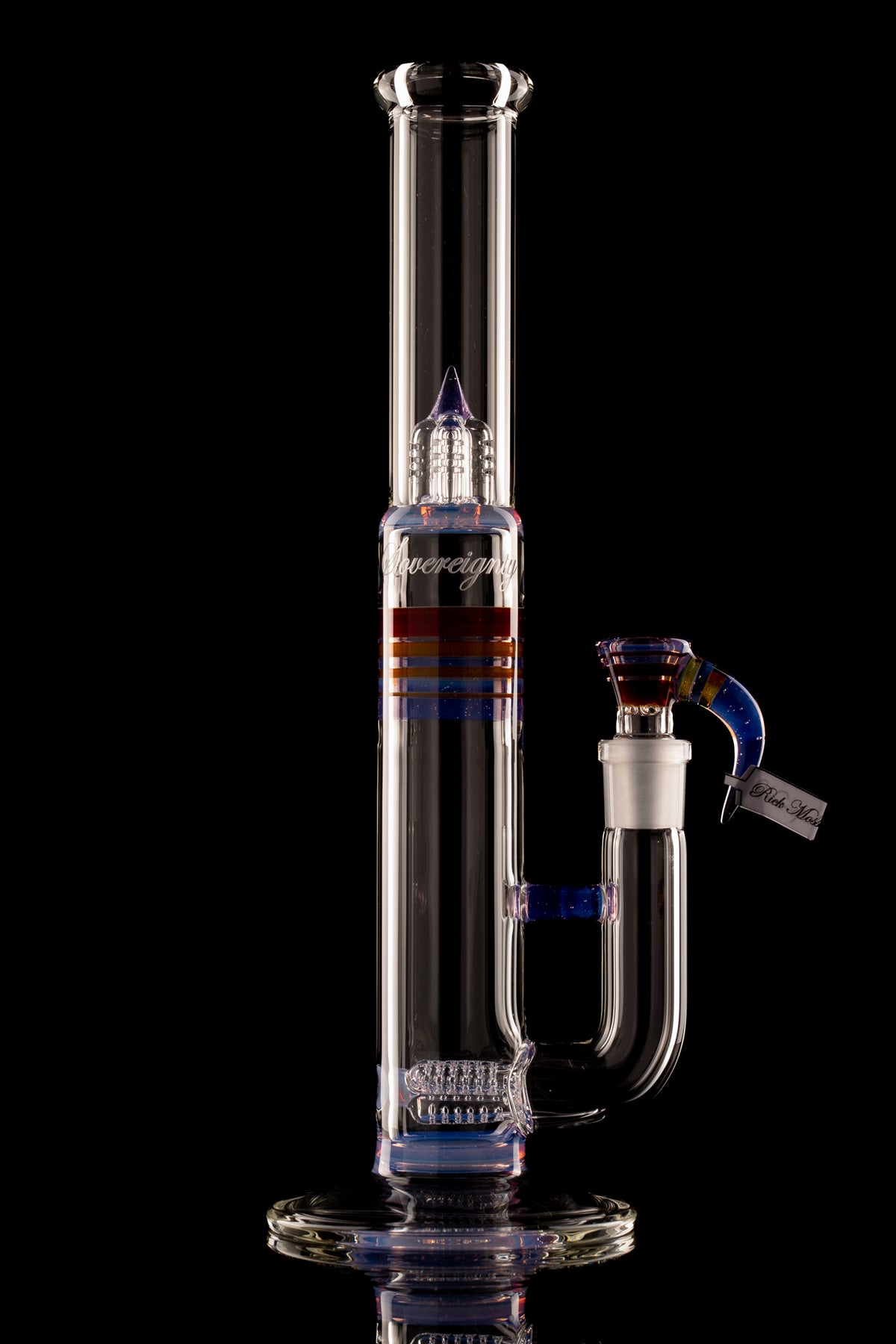 Sovereignty - PA - Shorty4 (Pawn) - 9.5mm 6 Cut 3 Line w/Encalmo Band, Coloured Seal & Matching FA Encalmo Slide - Rick Moss X Neo Opal