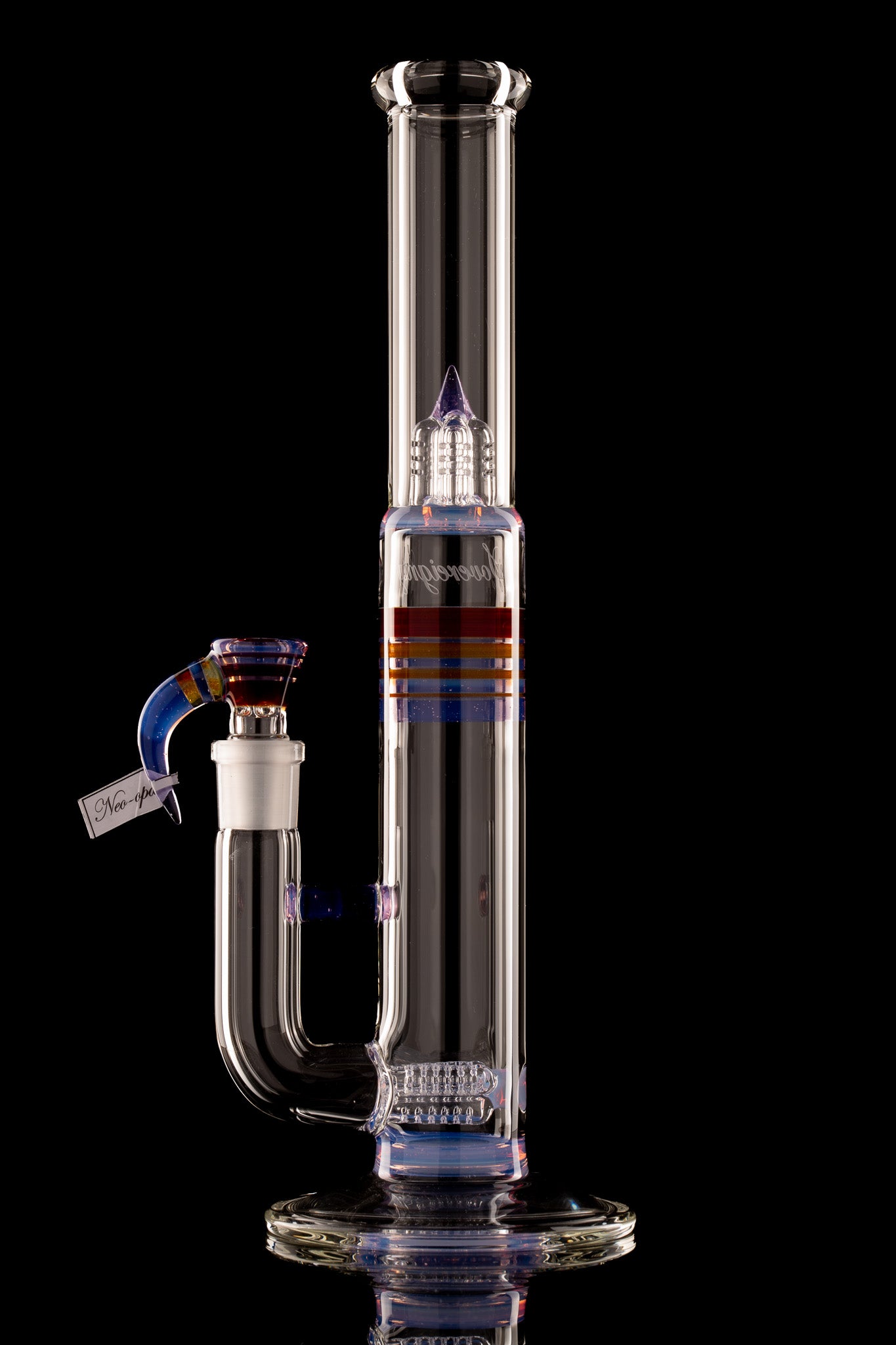 Sovereignty - PA - Shorty4 (Pawn) - 9.5mm 6 Cut 3 Line w/Encalmo Band, Coloured Seal & Matching FA Encalmo Slide - Rick Moss X Neo Opal