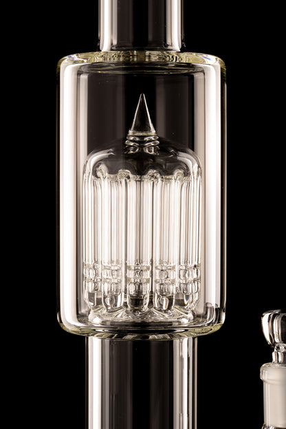 Sovereignty - Clear - 9.5mm 6 Cut 3 Line to Gridded 12 Arm w/38mm Neck