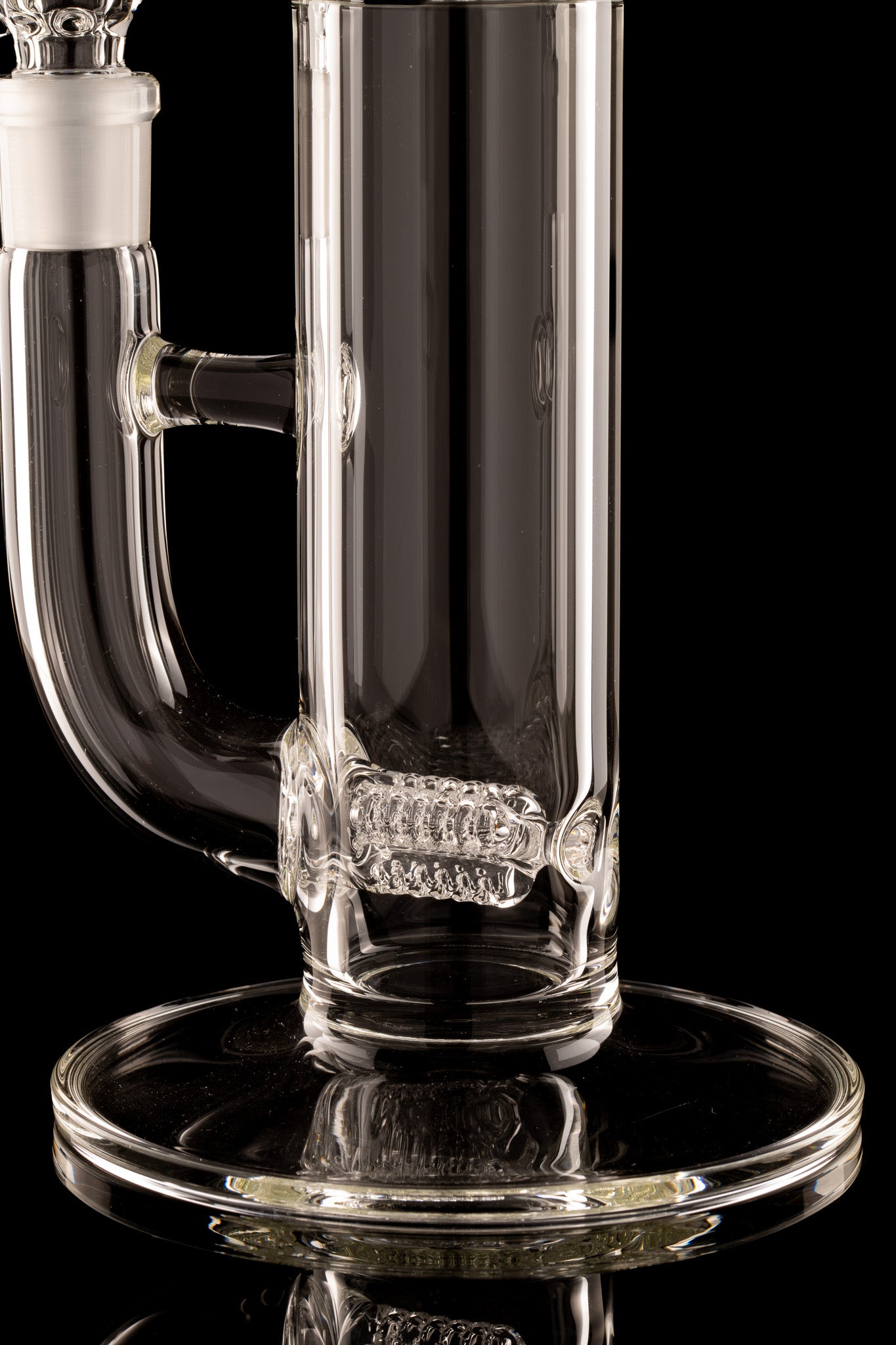 Sovereignty - Clear - 9.5mm 6 Cut 3 Line to Gridded 12 Arm w/38mm Neck