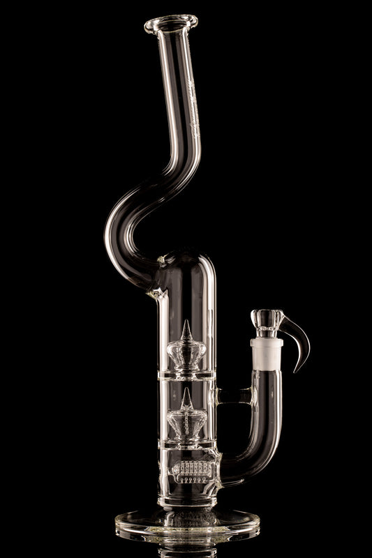 Sovereignty - Clear - Natty Triple Stack - 9.5mm 6 Cut 3 Line to Imperial to Imperial