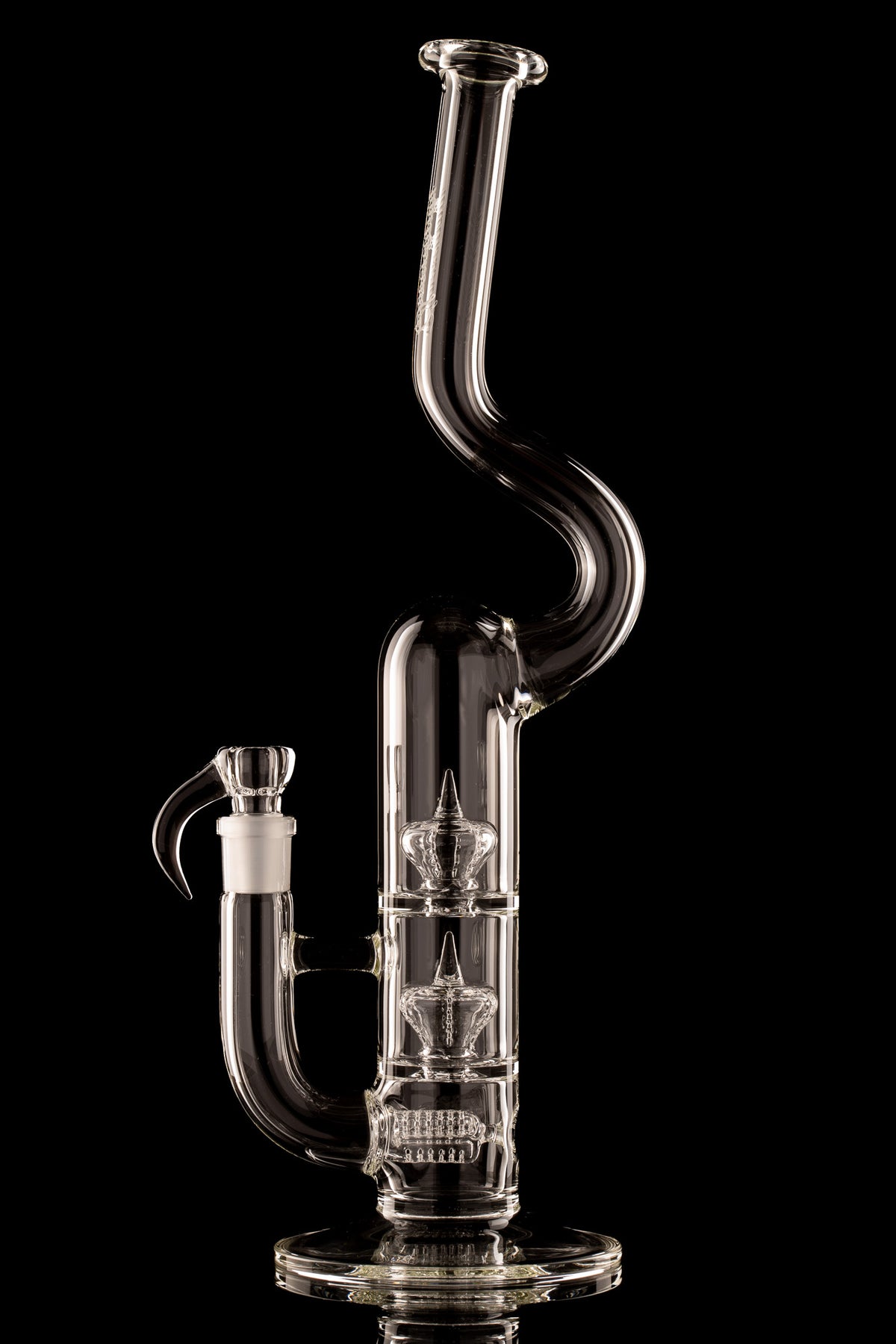 Sovereignty - Clear - Natty Triple Stack - 9.5mm 6 Cut 3 Line to Imperial to Imperial