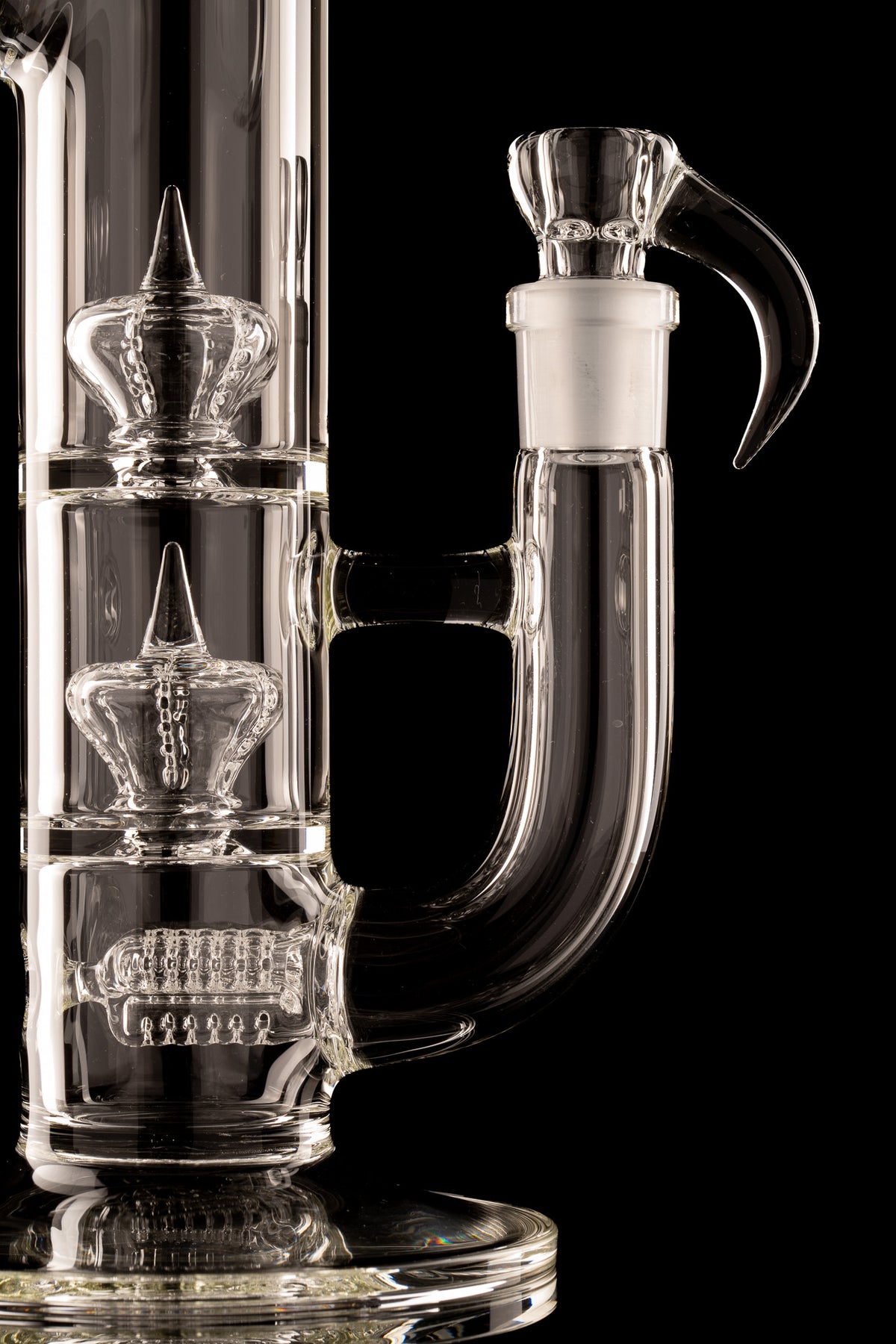 Sovereignty - Clear - Natty Triple Stack - 9.5mm 6 Cut 3 Line to Imperial to Imperial