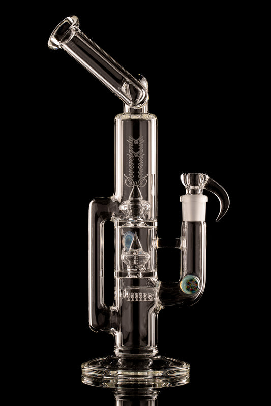Sovereignty - Clear - Sidecar Treecycler - Downgrid 16mm 6 Cut Stemline to Imperial to Imperial & Millie x2