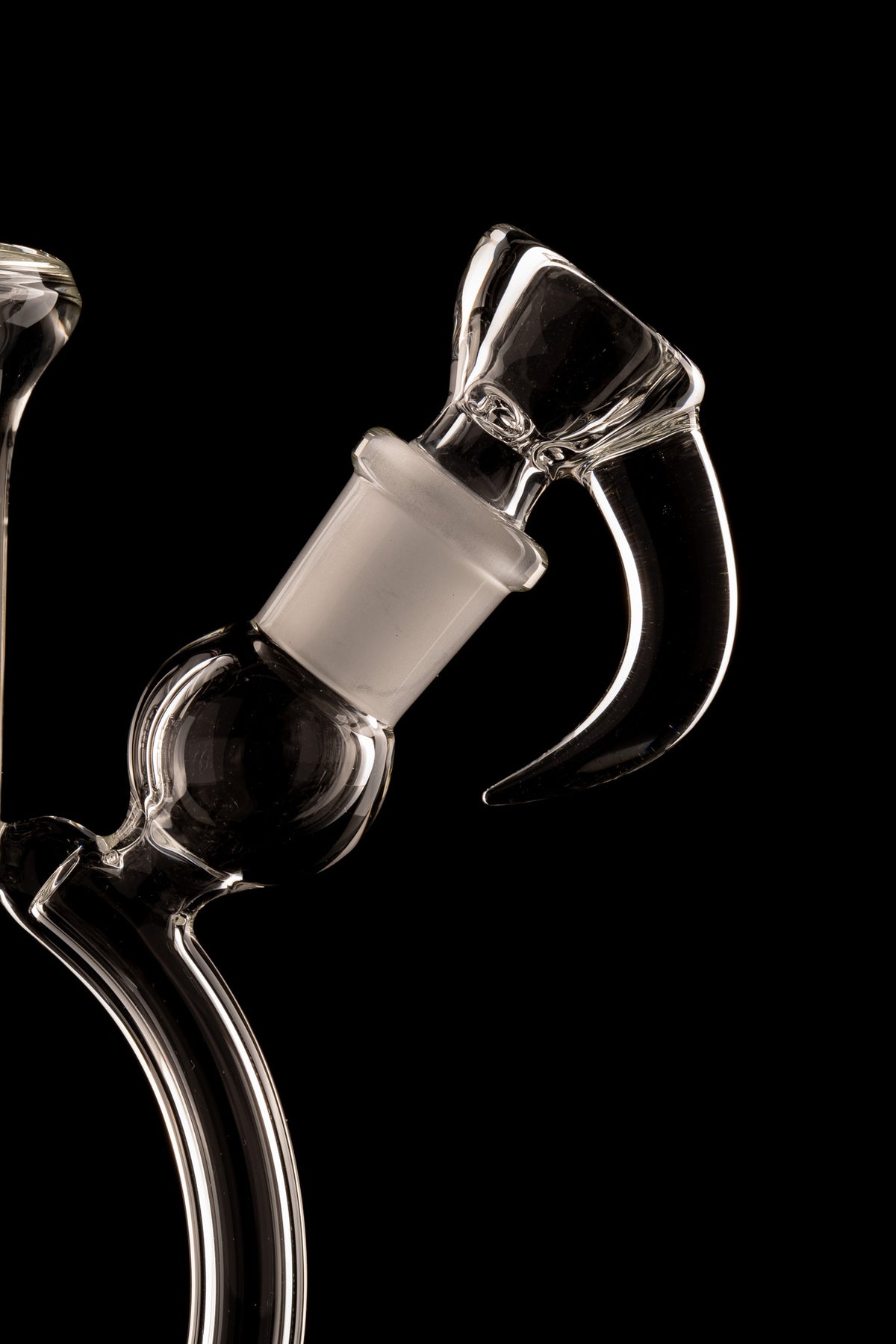Sovereignty - Clear - Dual Drain Mini Hornet - Upgrid 8mm 6 Cut Stemline to Inverted 4 Splashguard