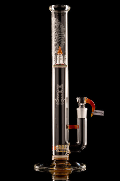 Sovereignty - PA - 44x4 - 9.5mm 6 Cut 3 Line w/Retti Blasted Neck & Coloured Seal - Serendipity