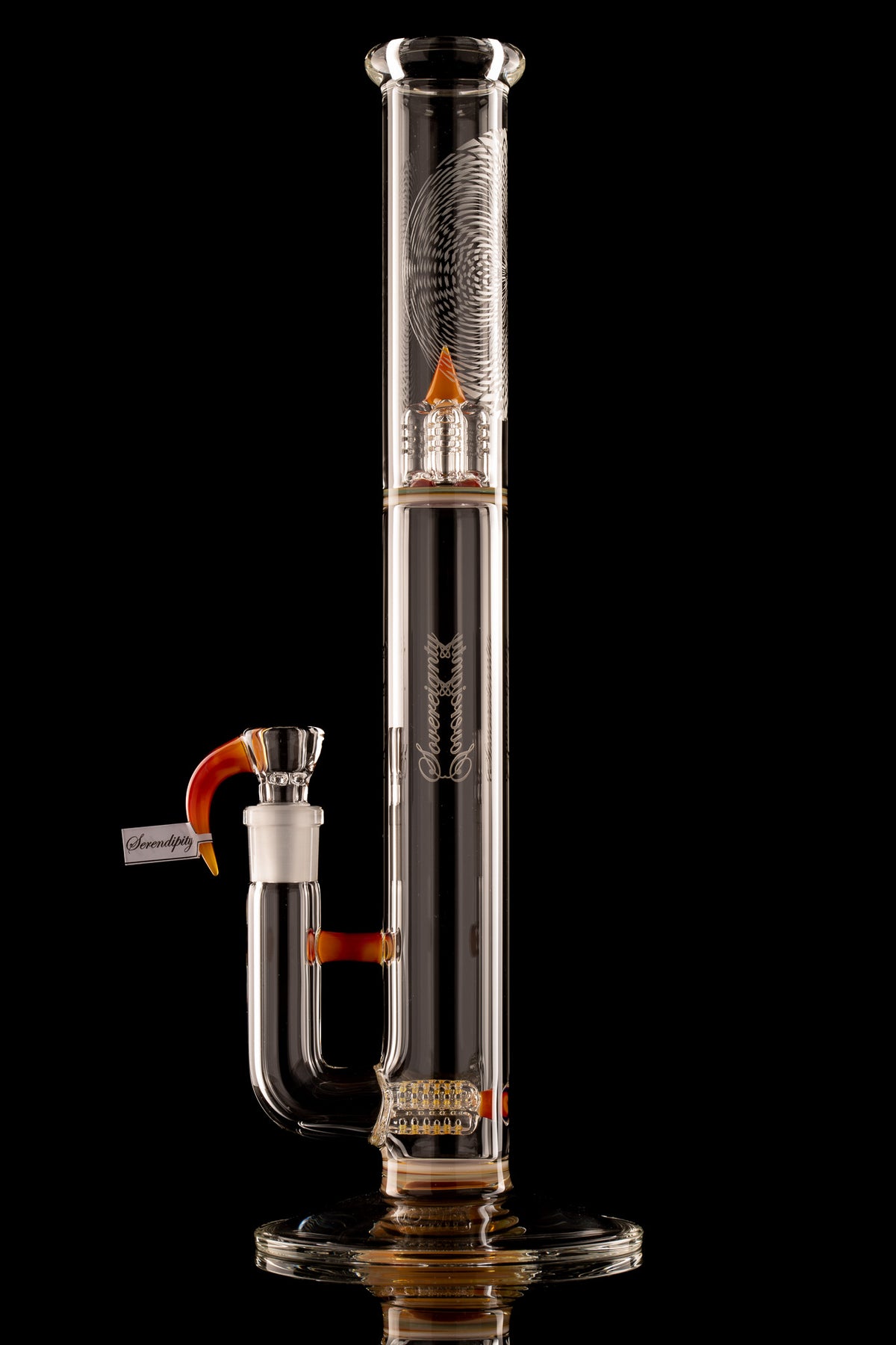 Sovereignty - PA - 44x4 - 9.5mm 6 Cut 3 Line w/Retti Blasted Neck & Coloured Seal - Serendipity