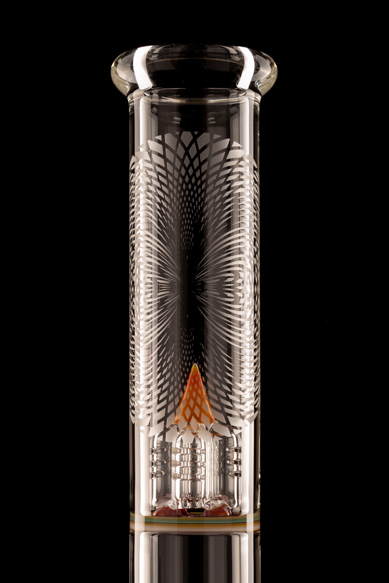 Sovereignty - PA - 44x4 - 9.5mm 6 Cut 3 Line w/Retti Blasted Neck & Coloured Seal - Serendipity