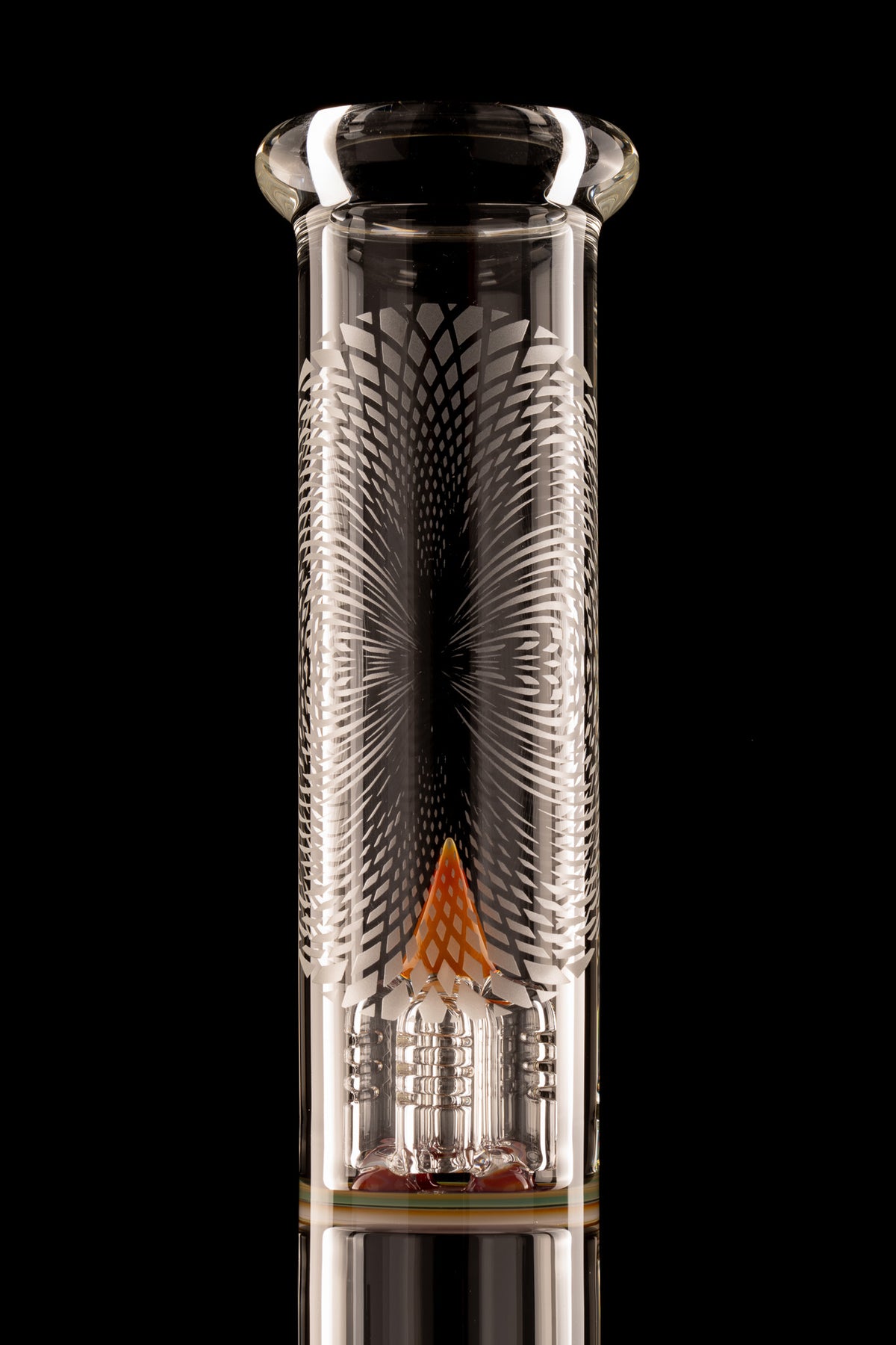 Sovereignty - PA - 44x4 - 9.5mm 6 Cut 3 Line w/Retti Blasted Neck & Coloured Seal - Serendipity