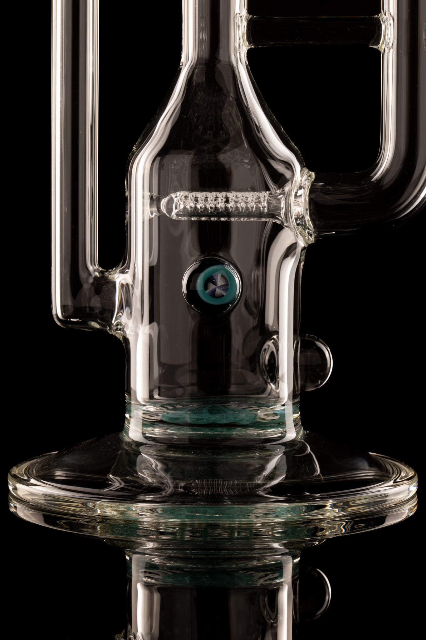 Sovereignty - Clear - Full Sized Hornet - Upgrid 9.5mm 6 Cut Gline to Inverted 4 Splash Guard w/32mm Neck, Zanfirico Booty/FA Slide & Millie X2