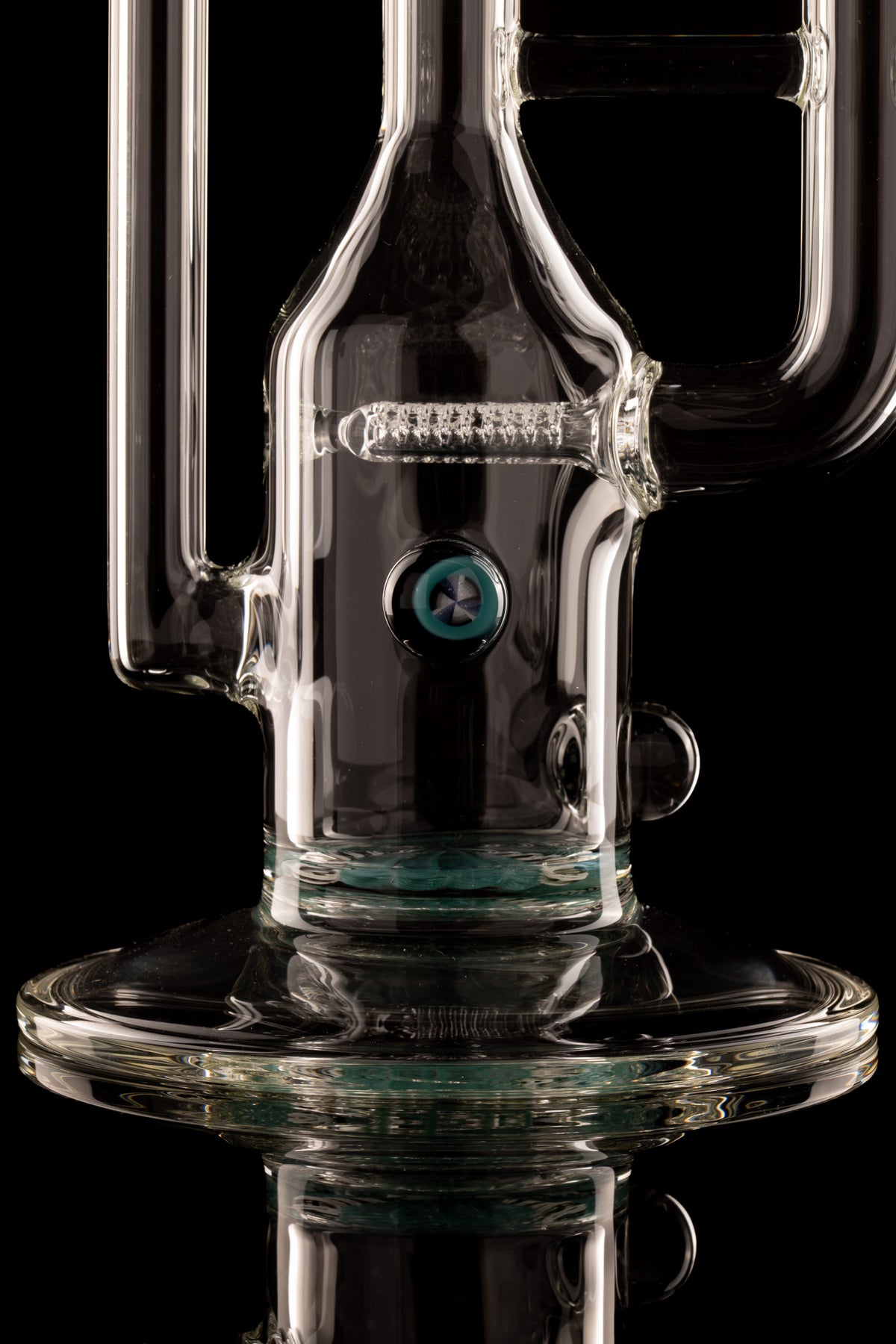 Sovereignty - Clear - Full Sized Hornet - Upgrid 9.5mm 6 Cut Gline to Inverted 4 Splash Guard w/32mm Neck, Zanfirico Booty/FA Slide & Millie X2