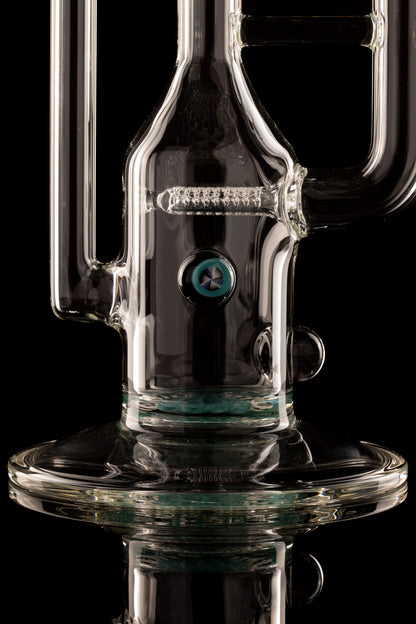 Sovereignty - Clear - Full Sized Hornet - Upgrid 9.5mm 6 Cut Gline to Inverted 4 Splash Guard w/32mm Neck, Zanfirico Booty/FA Slide & Millie X2