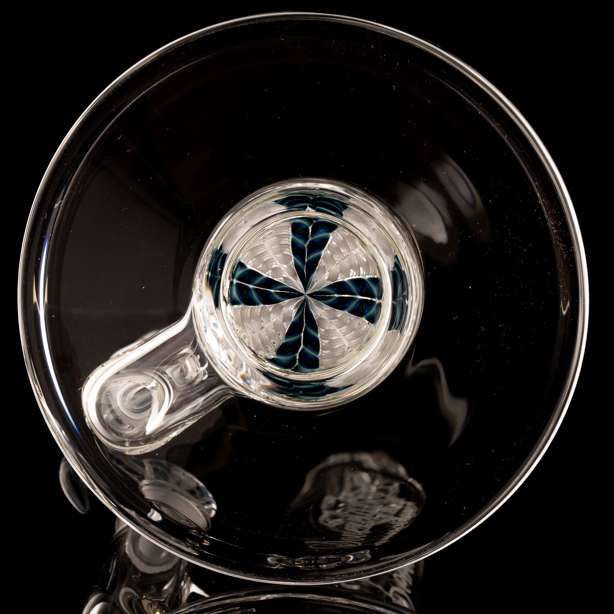 Sovereignty - Clear - Bishop - Inverted 4 w/Zanfirico Booty & Matching FA Zanfirico Slide