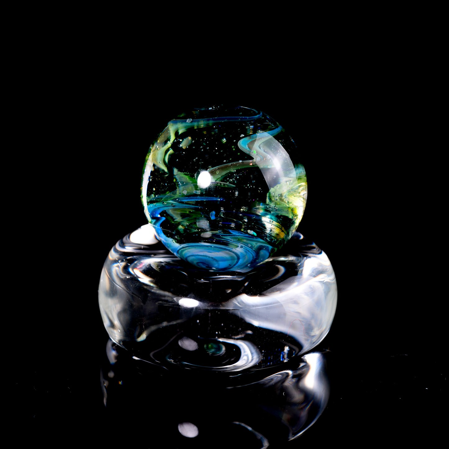 Indo Glass - Tail End Marble - 1