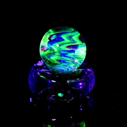 Indo Glass - Tail End Marble - 1