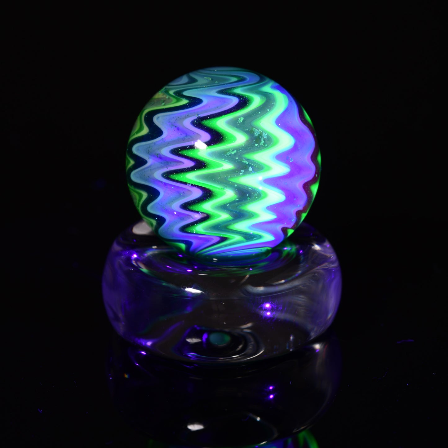 Indo Glass - Wigwag Marble