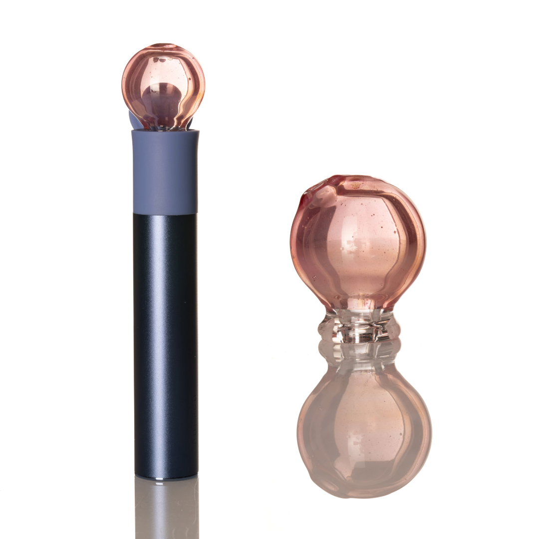 Kitty Meow Glass - Puffco Pivot Colour Ball Top - 2