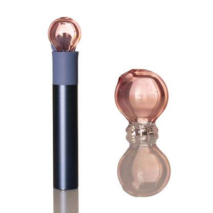 Kitty Meow Glass - Puffco Pivot Colour Ball Top - 2