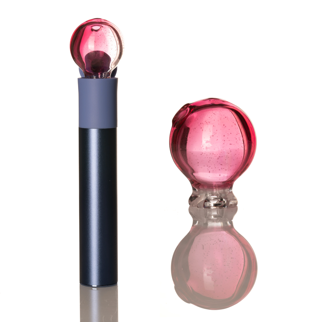 Kitty Meow Glass - Puffco Pivot Colour Ball Top - 3