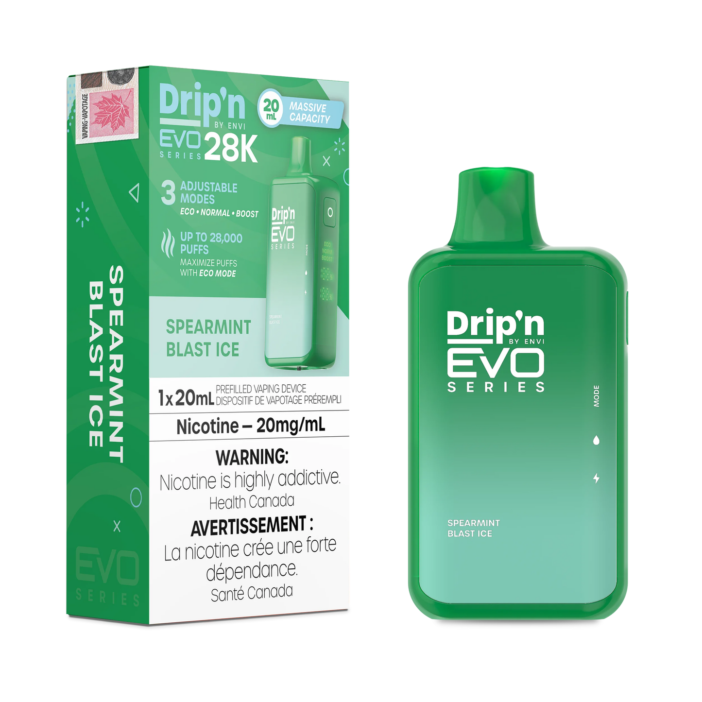 Drip'n EVO 28K - Spearmint Blast Ice [MB]