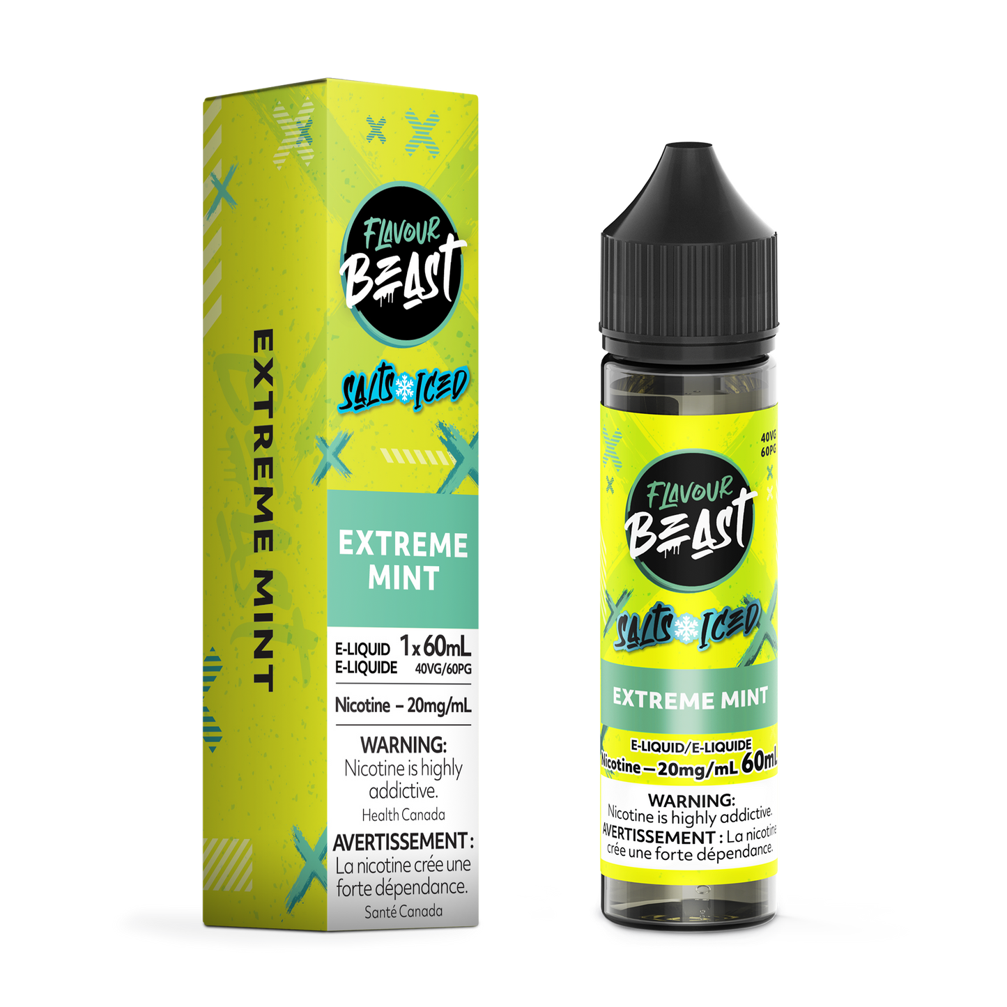 Flavour Beast E-Liquid - Extreme Mint Iced [FED]