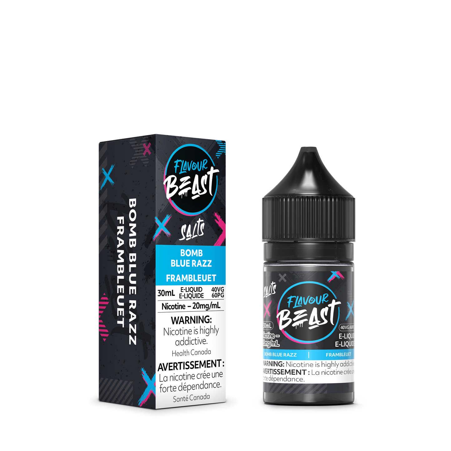 Flavour Beast E-Liquid - Bomb Blue Razz [MB]