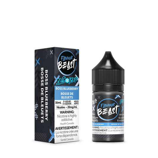 Flavour Beast E-Liquid - Boss Blueberry Iced [MB]
