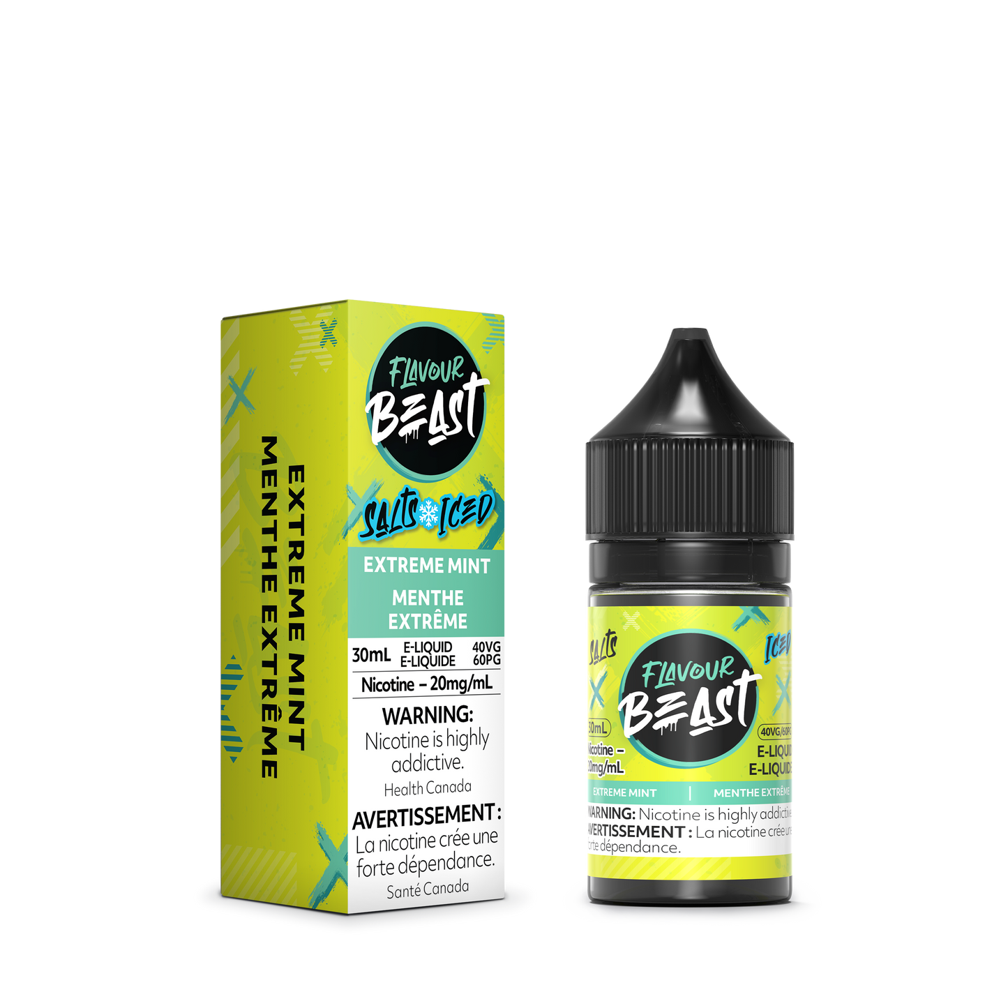 Flavour Beast E-Liquid - Extreme Mint Iced [MB]