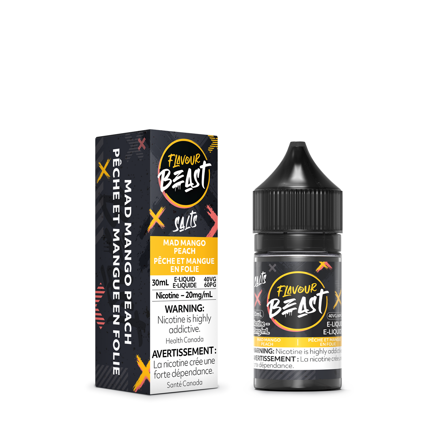Flavour Beast E-Liquid - Mad Mango Peach [MB]