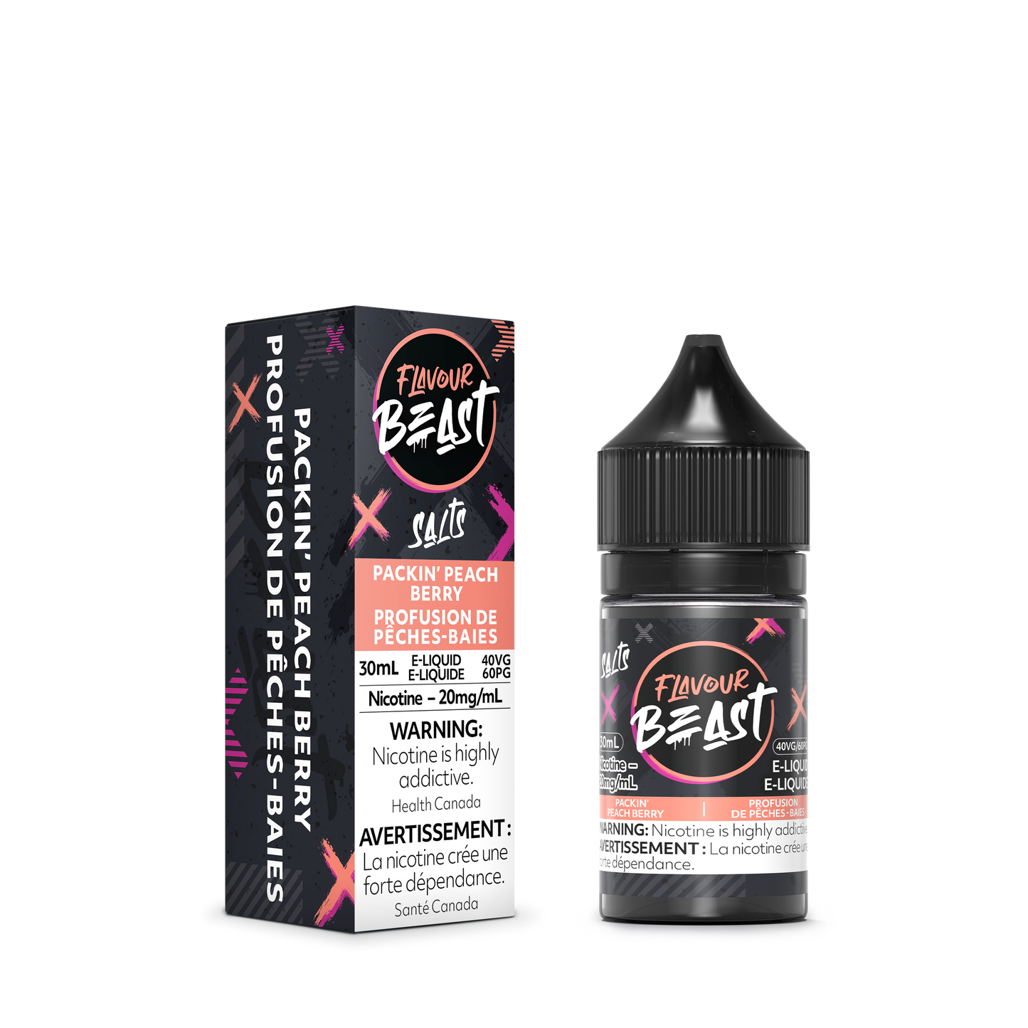 Flavour Beast E-Liquid - Packin' Peach Berry [MB]