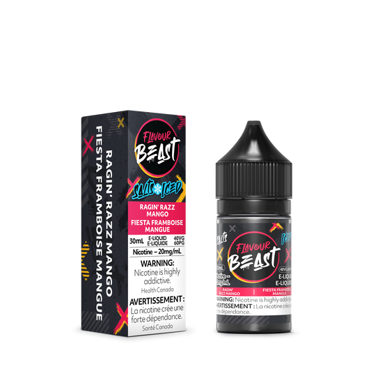 Flavour Beast E-Liquid - Ragin' Razz Mango Iced [MB]