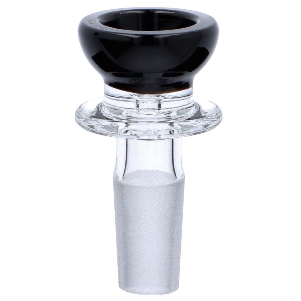 Colour Accented 14mm 1 Hole Bowl W/ Ring Handle