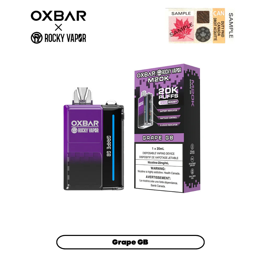 OXBAR M20K - Grape GB [FED]