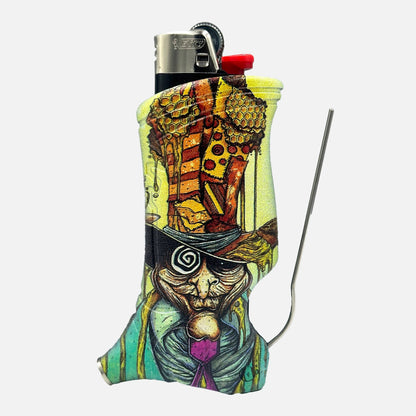 Toker Poker Lighter Sleeve - Alice in Wonderland