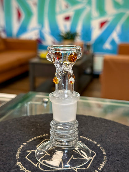 18mm Clear w/Accented Nubs 4-Pinch Slide