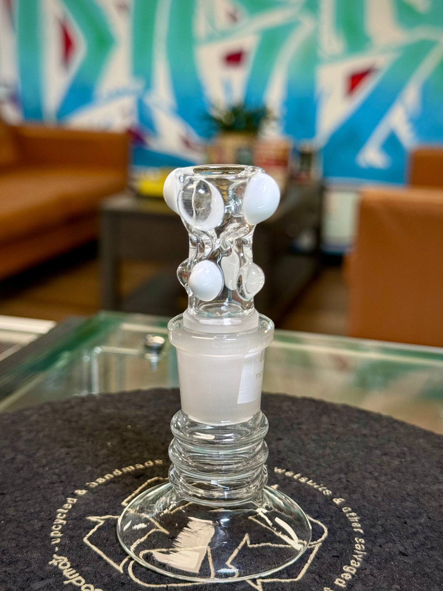 18mm Clear w/Accented Nubs 4-Pinch Slide