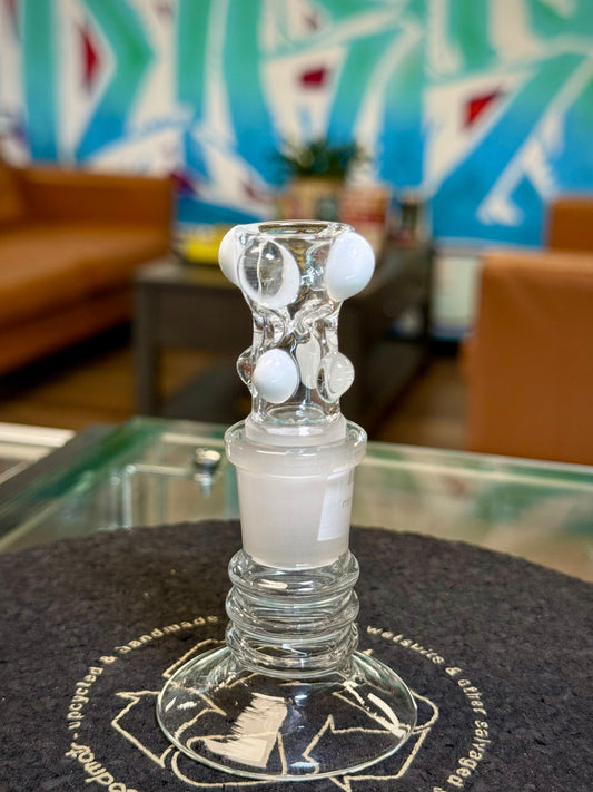 18mm Clear w/Accented Nubs 4-Pinch Slide