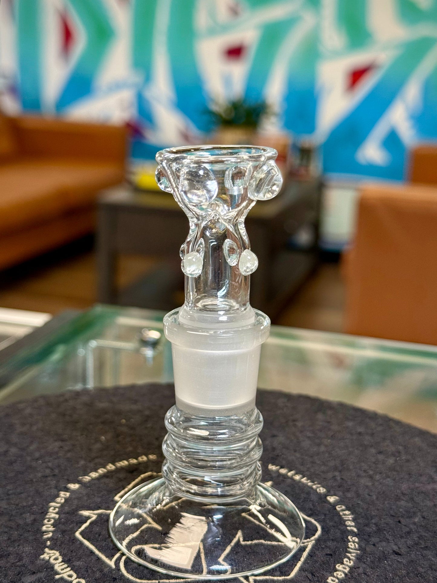 18mm Clear w/Accented Nubs 4-Pinch Slide