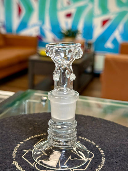 18mm Clear w/Accented Nubs 4-Pinch Slide