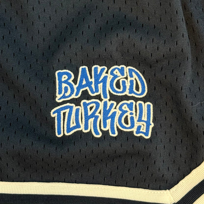 Baked Goods - Embroidered Handstyle Logo Premium Basketball Shorts