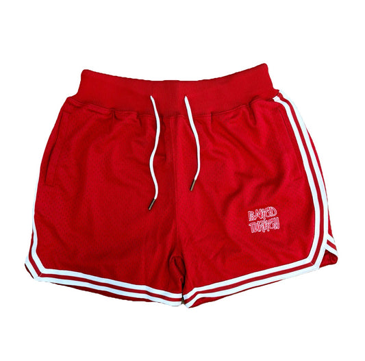 Baked Goods - Embroidered Handstyle Logo Premium Basketball Shorts