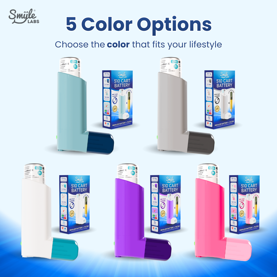Smyle - Inhaler Cart Battery & Cloud Filters