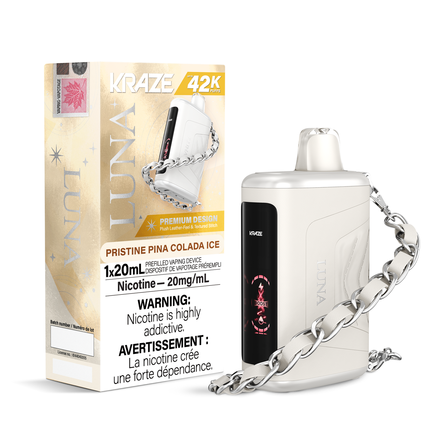 Kraze Luna - Pristine Pina Colada Ice [MB]