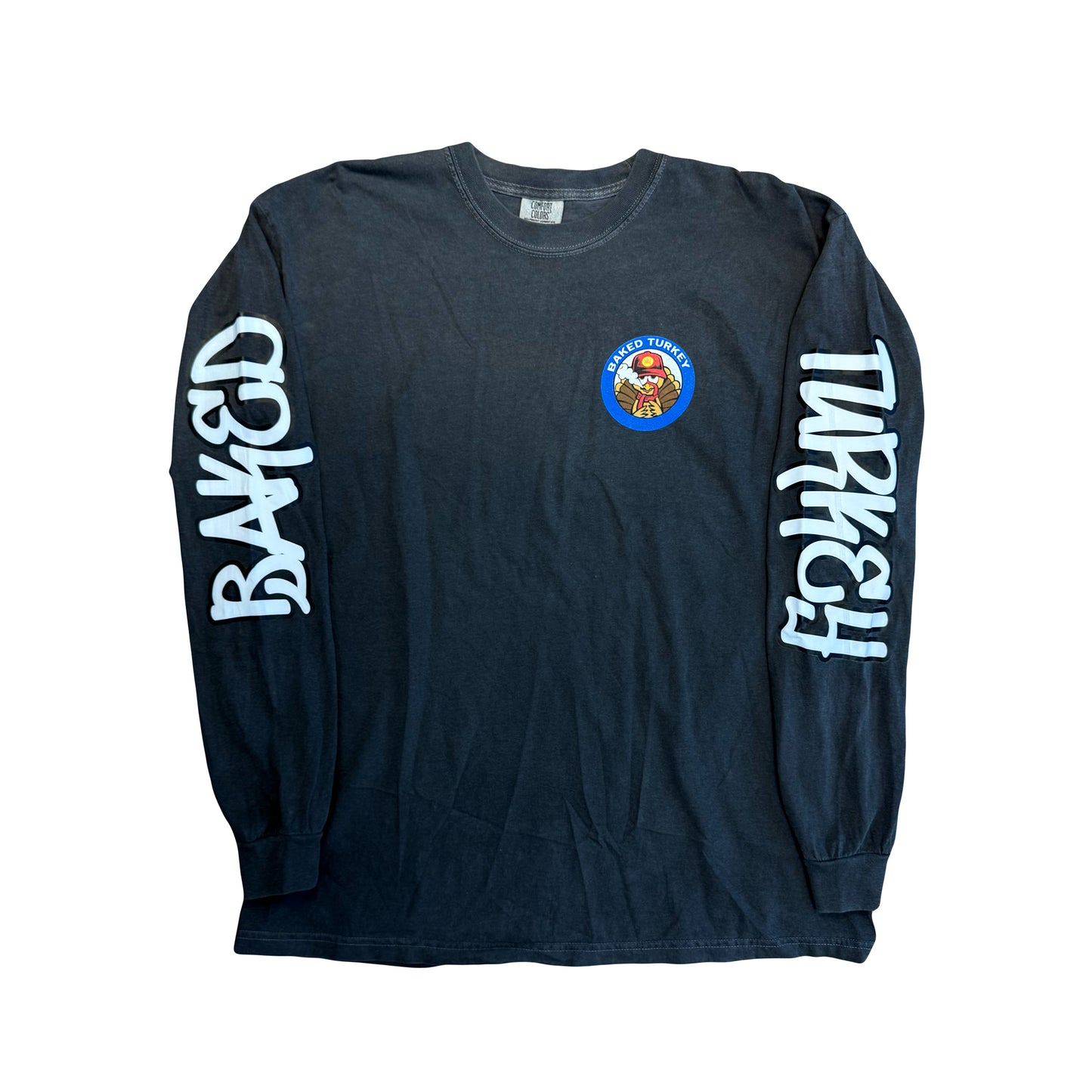 Baked Goods - OG Logo Long Sleeve w/Arm Logos - Grey