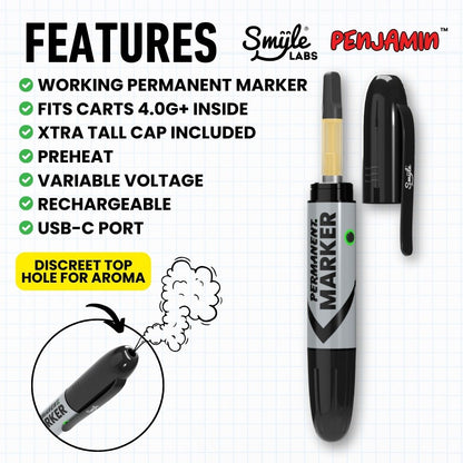 Smyle - Permanent Marker Battery
