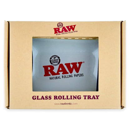 Raw - Frosted Glass Rolling Tray 5x7