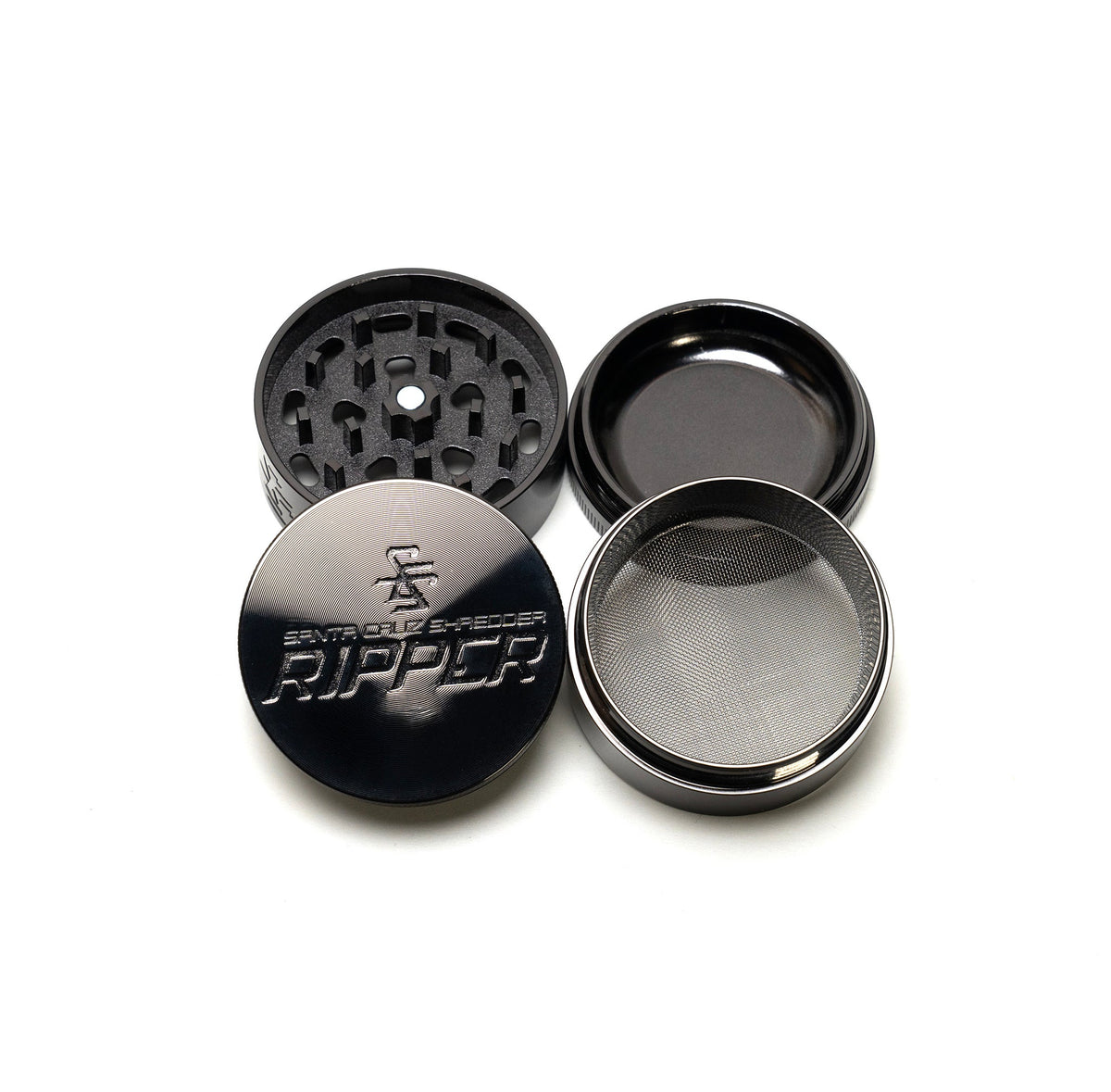 Santa Cruz - Ripper 4 Piece Alloy Medium Herb Grinder