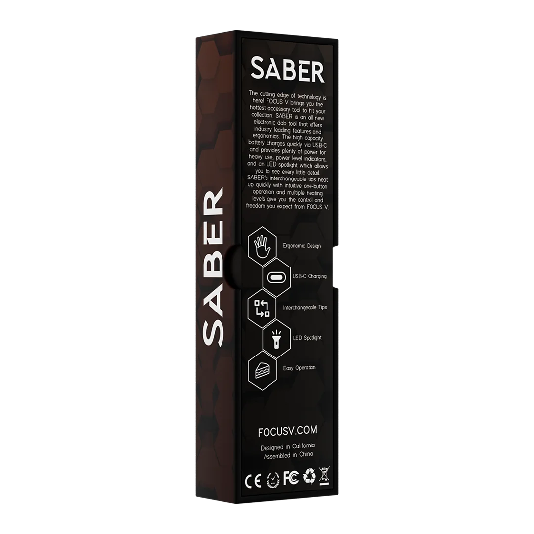 Focus v - Saber Dab Tool - Tangerine